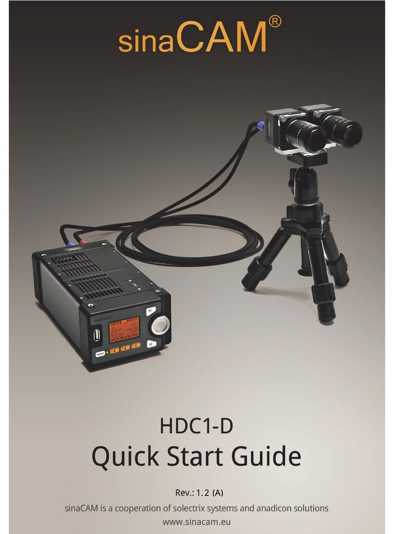 sinaCam HDC1-D quick start guide