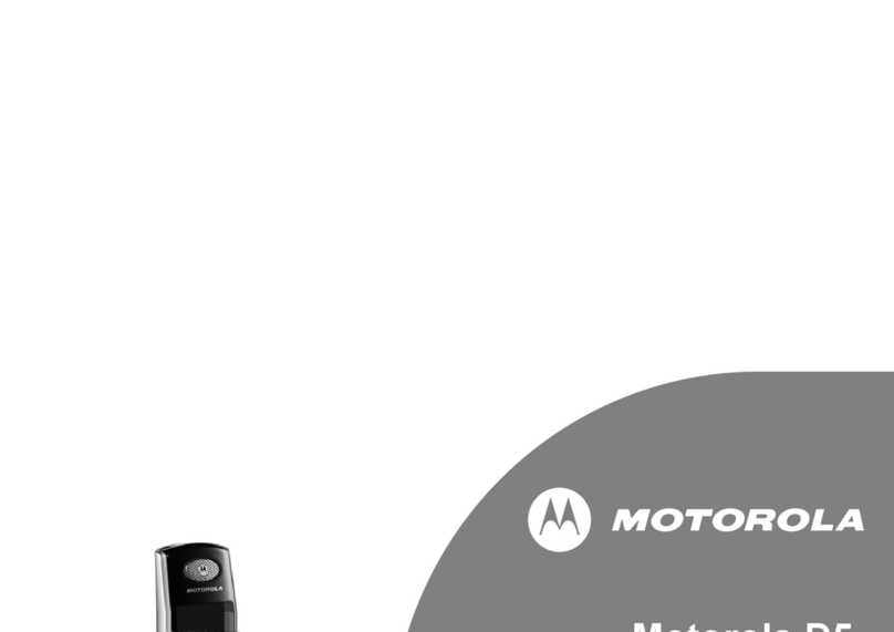 Motorola D511 User manual