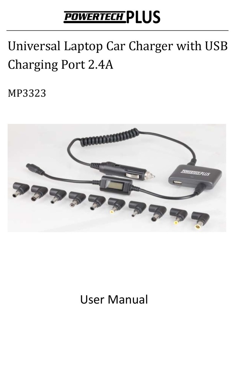 POWERTECH PLUS MP3323 user manual