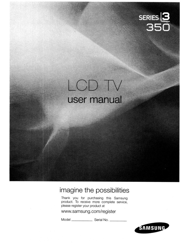 Samsung LN19C350 User manual Samsung LN19C350 User manual