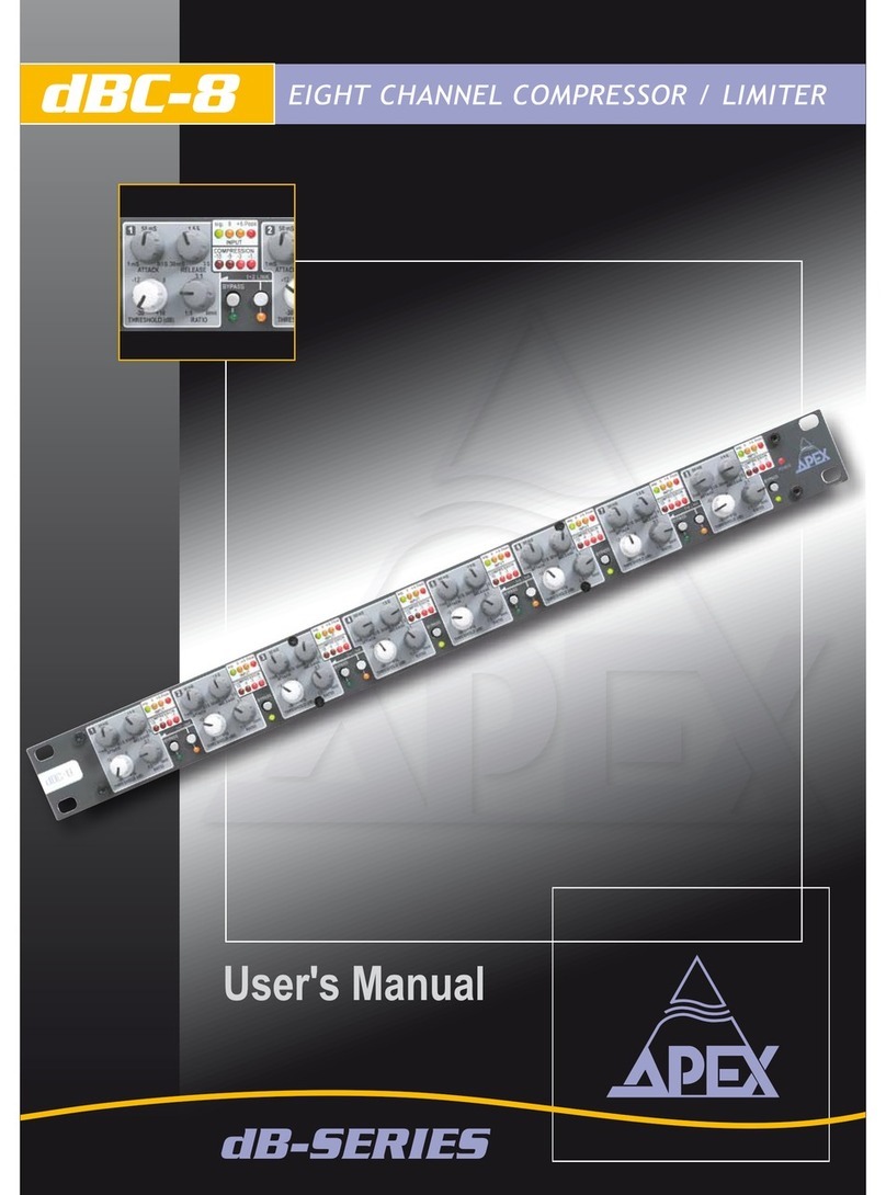 Apex Digital dBC-8 user manual