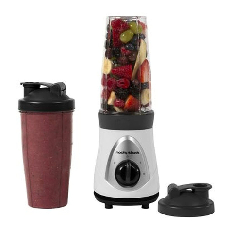 Morphy Richards Easy Blend 48415 User manual