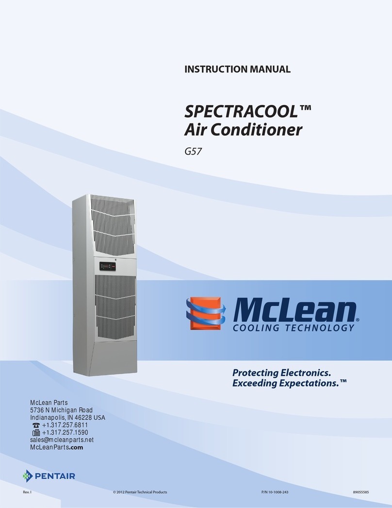McLean SPECTRACOOL G57 instruction manual McLean SPECTRACOOL G57 instruction manual