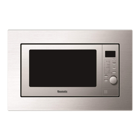 Baumatic BMMI170SS instruction manual