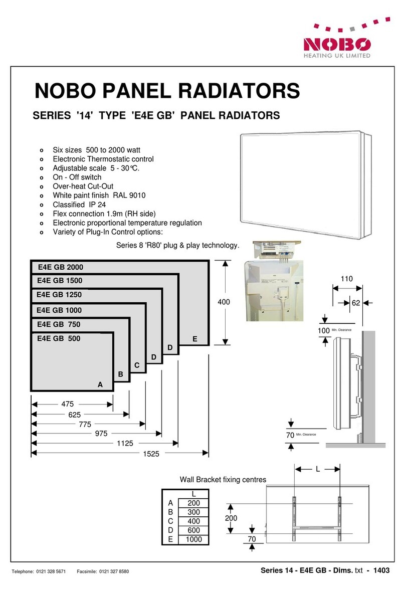NOBOCOOL E4E GB 2000 user manual