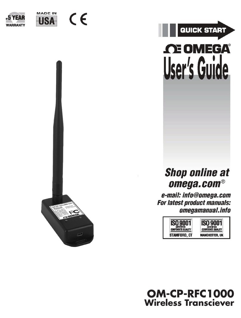 Omega OM-CP-RFC1000 user guide