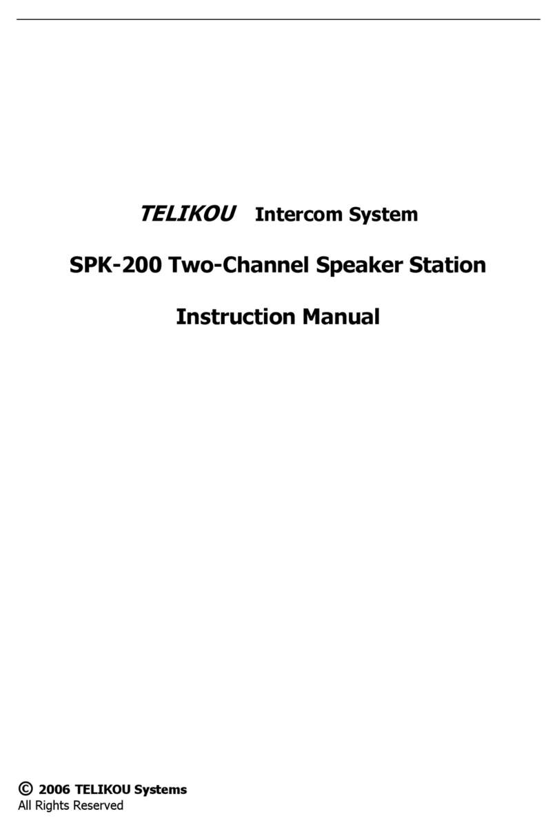 Telikou SPK-200 instruction manual