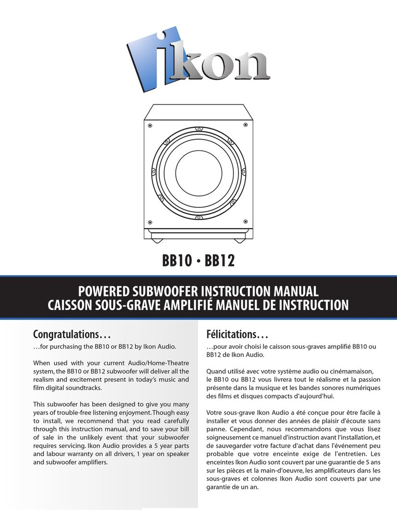 Ikon BB10 instruction manual