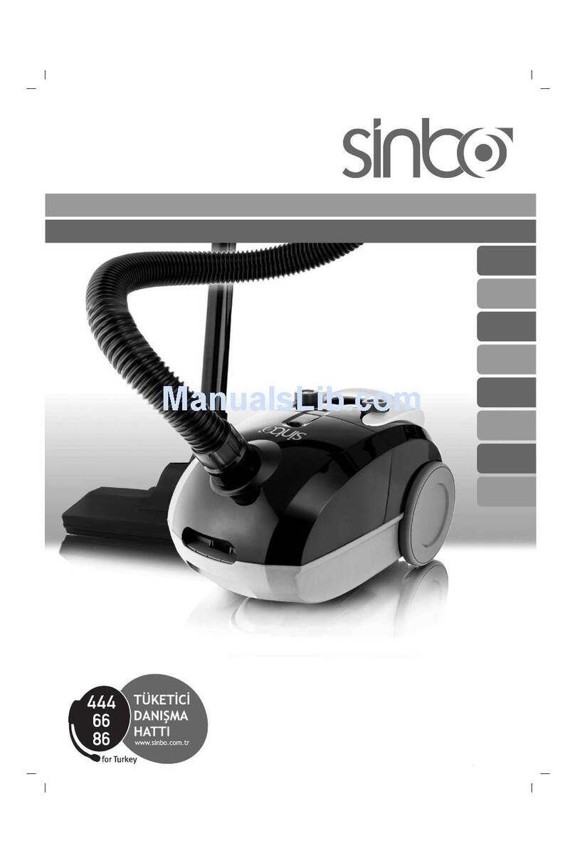 Sinbo SVC 3438 User manual Sinbo SVC 3438 User manual