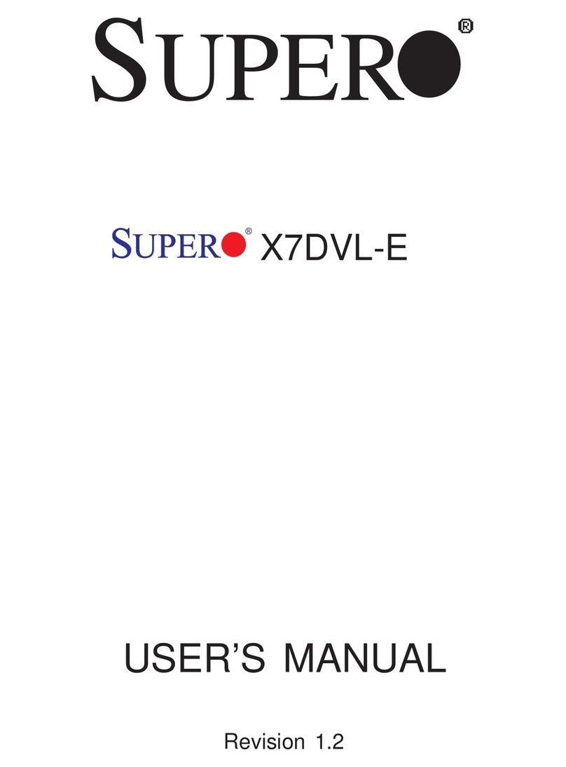 Supero X7DVL-E user manual