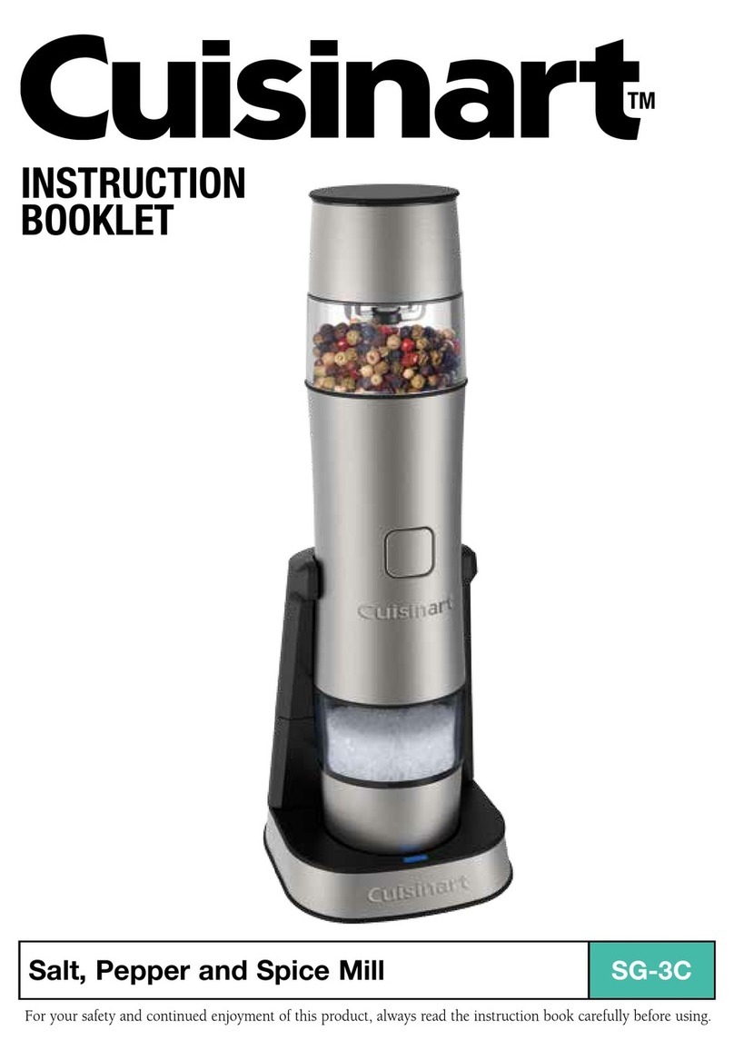 Cuisinart SG-3C User manual
