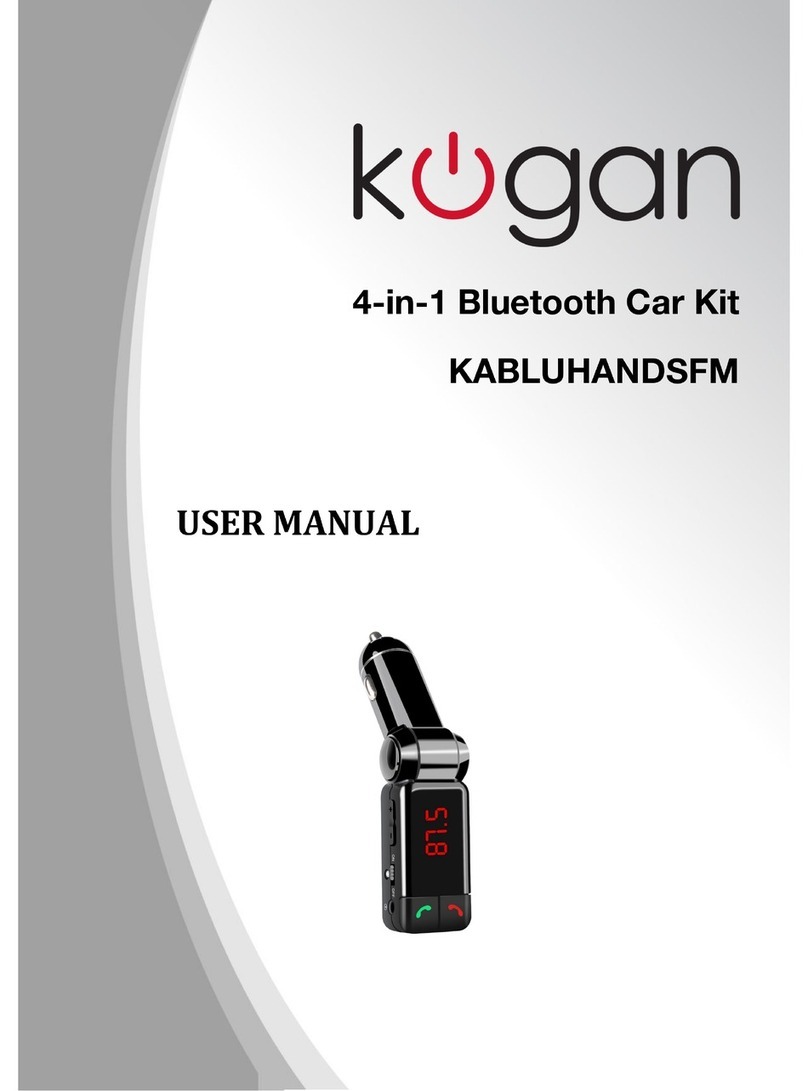 Kogan KABLUHANDSFM user manual