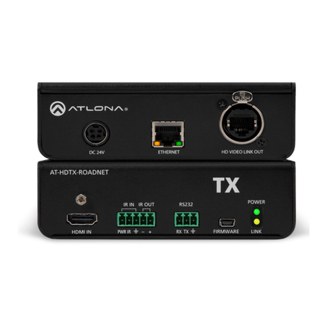 Atlona AT-HDTX-ROADNET user manual