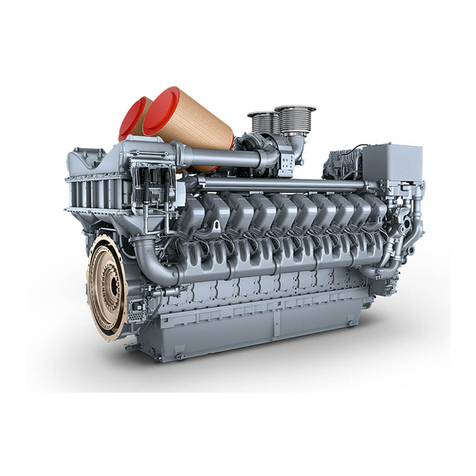 MTU 8 V 2000 M51A User manual