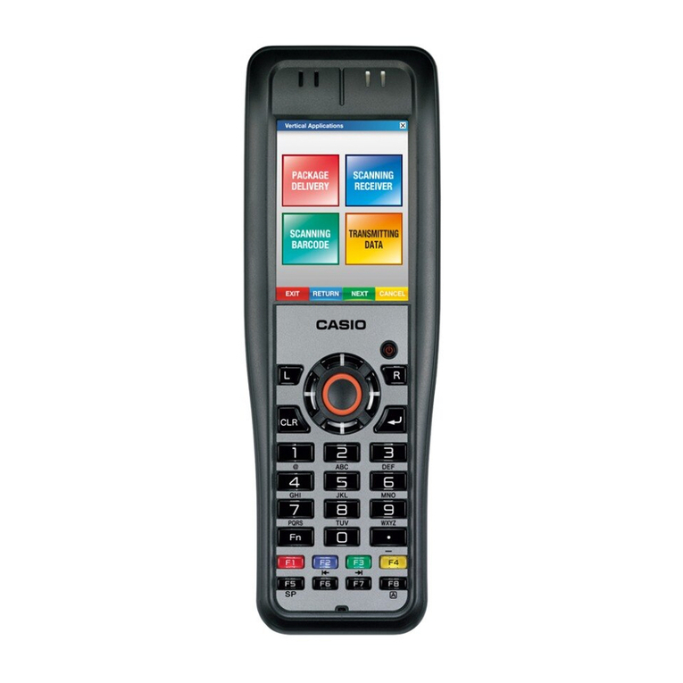 Casio DT-X8 Series User manual