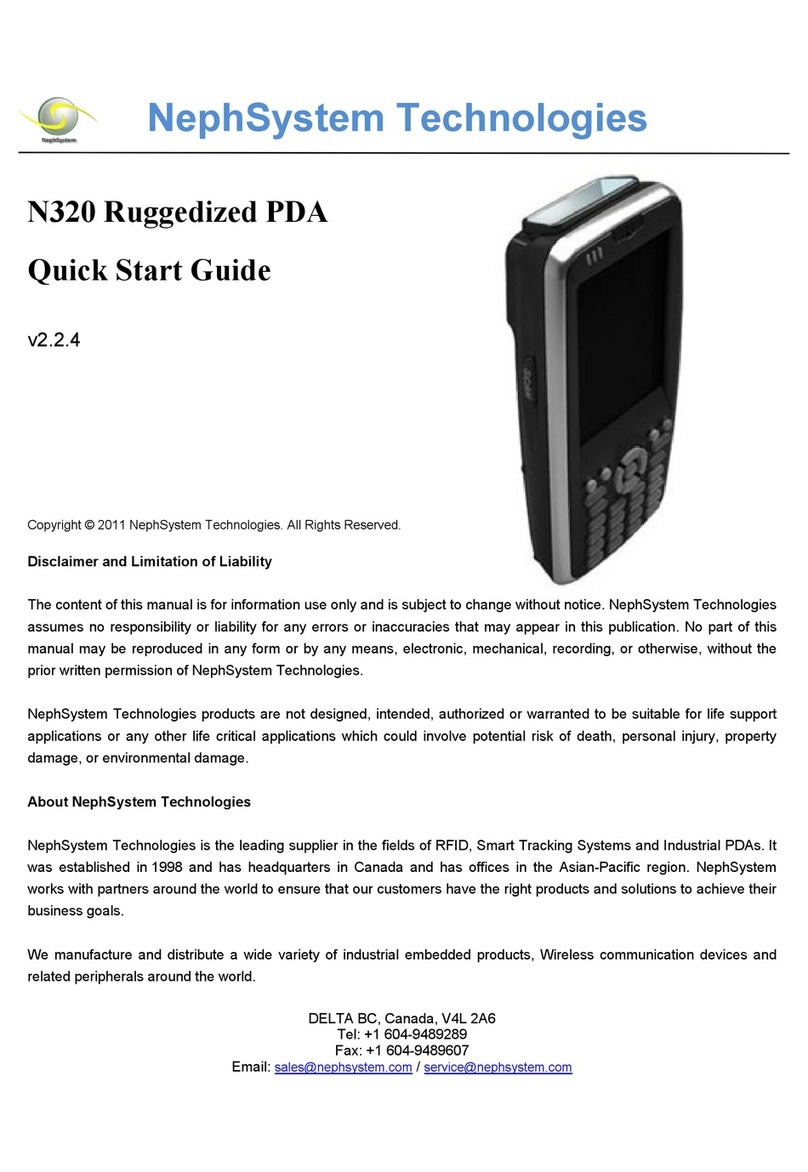 NephSystem Technologies N320 User manual