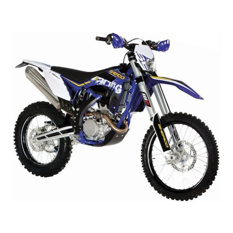 SHERCO 2014 250 SEF-R Instruction manual