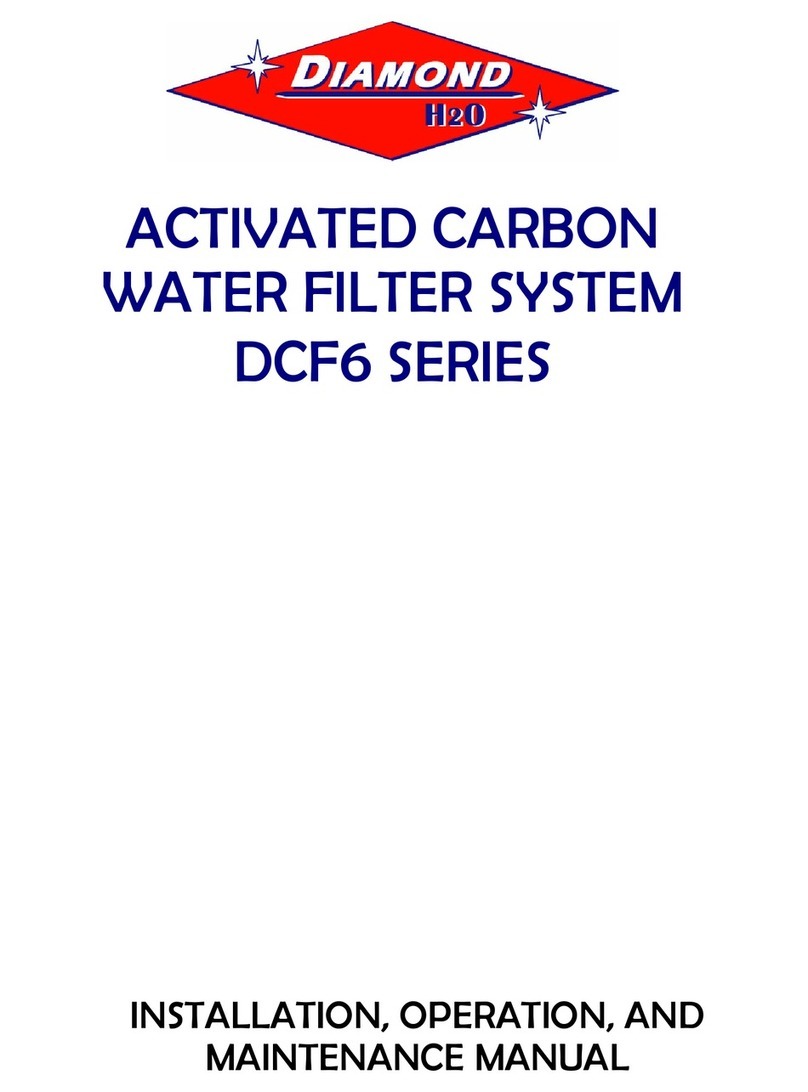 Diamond H2O DCF6-100-100 Installation, operation and maintenance manual