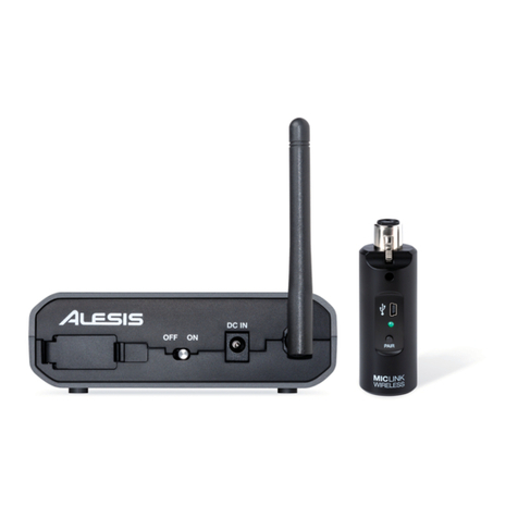 Alesis MicLink Wireless user guide