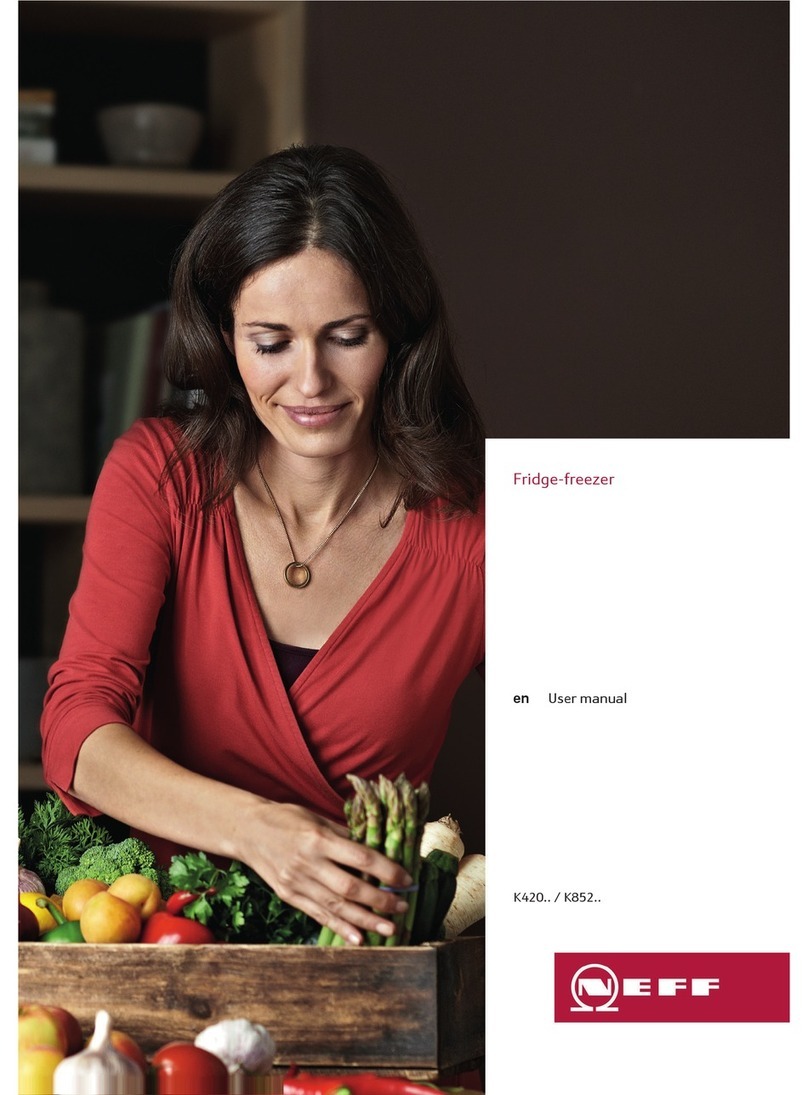 NEFF K420 Series User manual NEFF K420 Series User manual