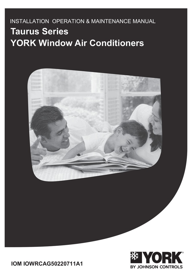 York Taurus Series User manual