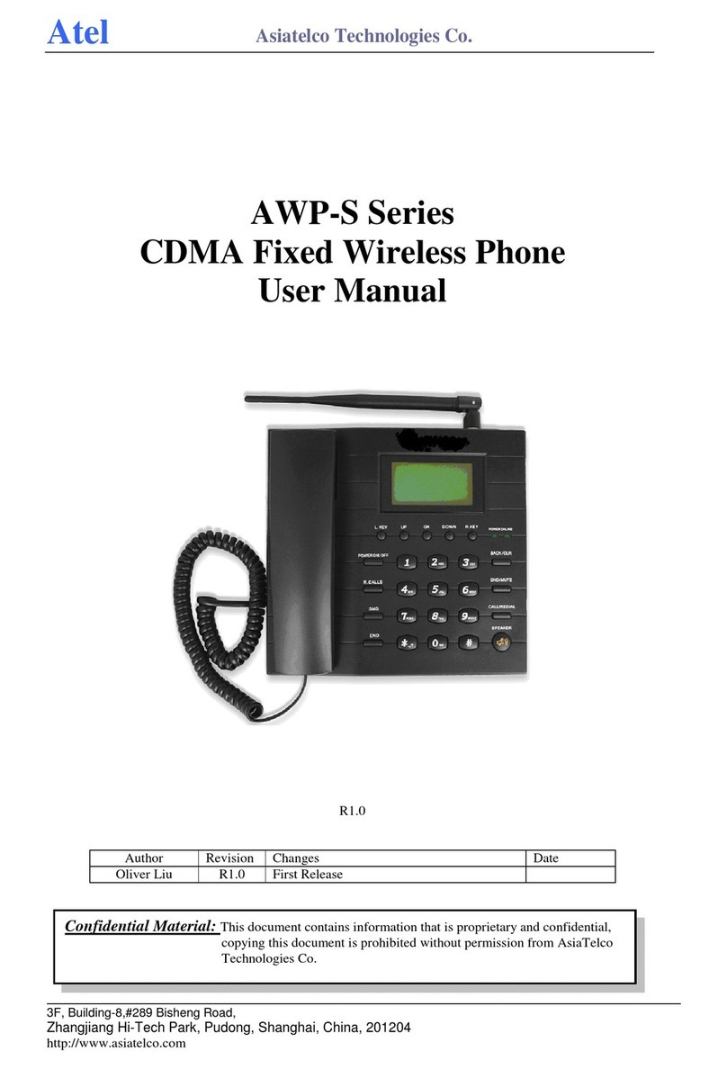 Asiatelco AWP-S Series user manual