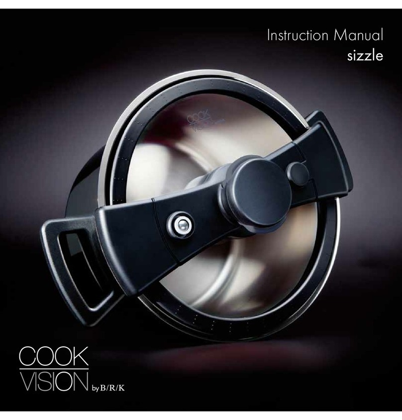 Cook Vision sizzle instruction manual