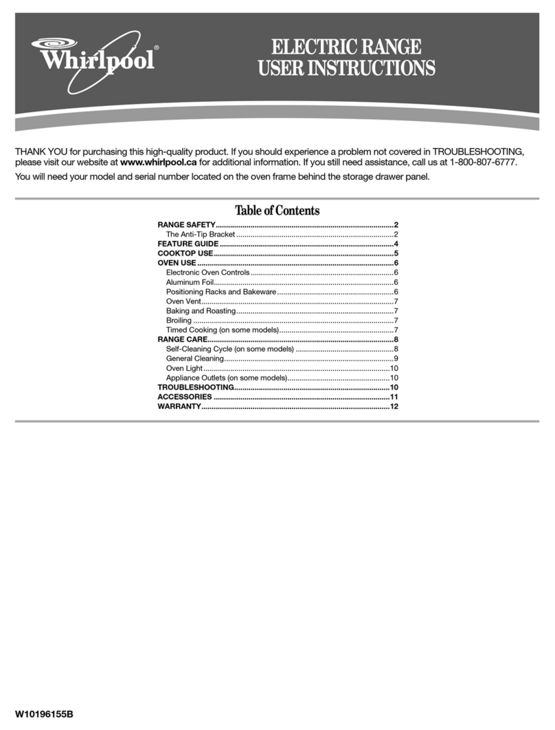 Whirlpool W10196155B User instructions