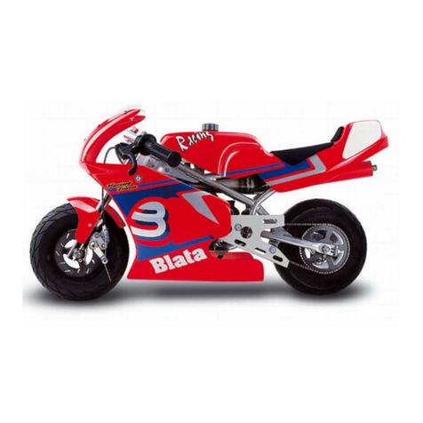 Blata Minibike 2.5 user manual
