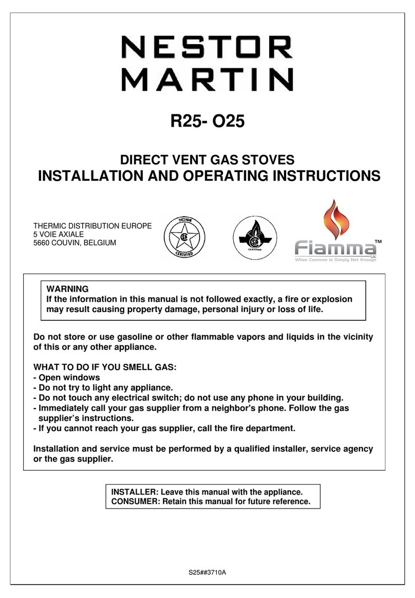 NESTOR MARTIN R25-O25 User manual