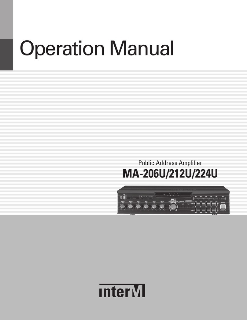 Inter-m MA-206U User manual