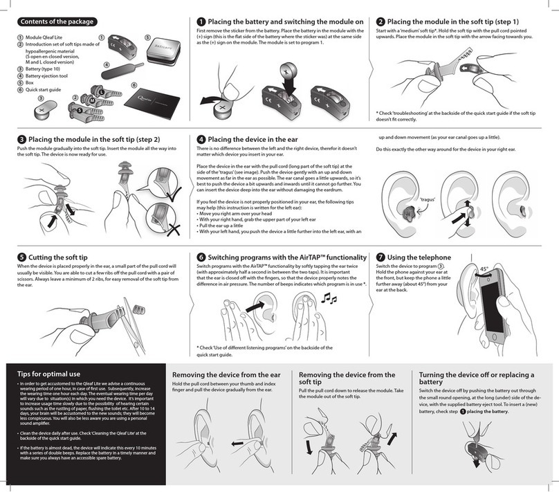 ExSilent QLeaf Lite quick start guide