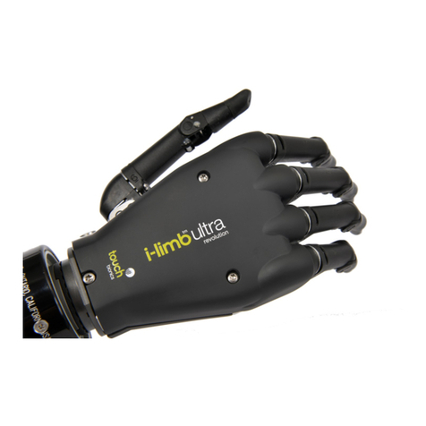 touch bionics i-limb Clinician manual