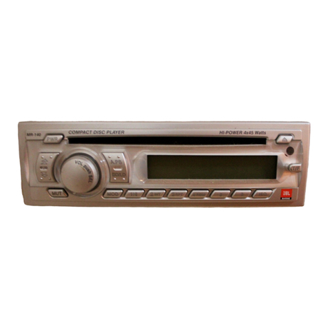 JBL MR-140 Operation manual