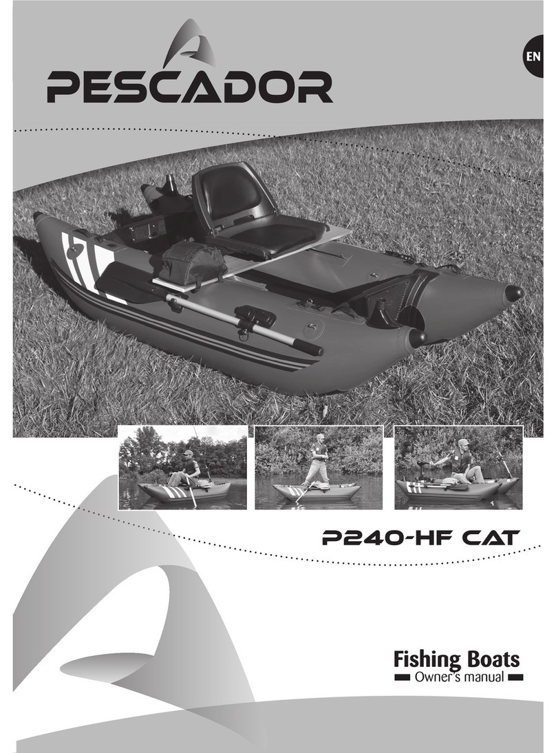 Pescador P240-HF CAT owner's manual