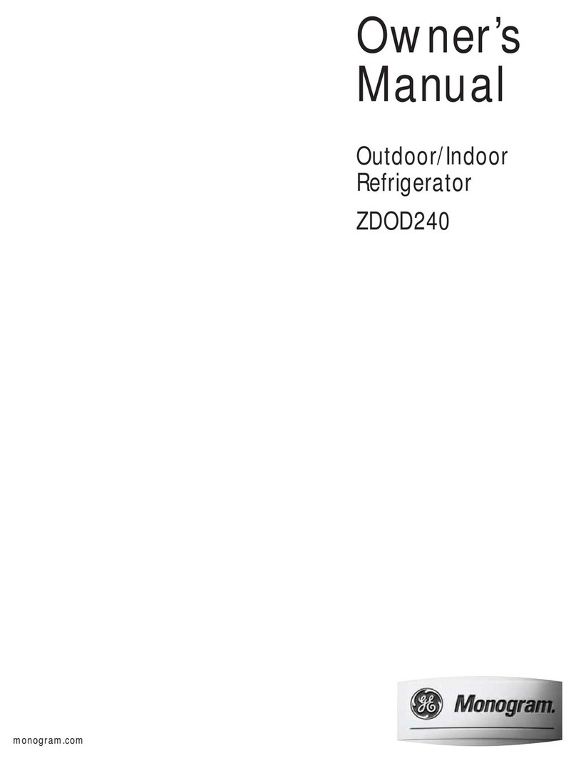 GE Monogram ZDOD240 User manual
