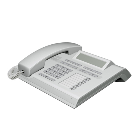 Siemens OpenStage 30 T User manual Siemens OpenStage 30 T User manual