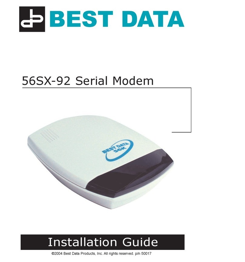 Best Data 56SX-92 installation guide