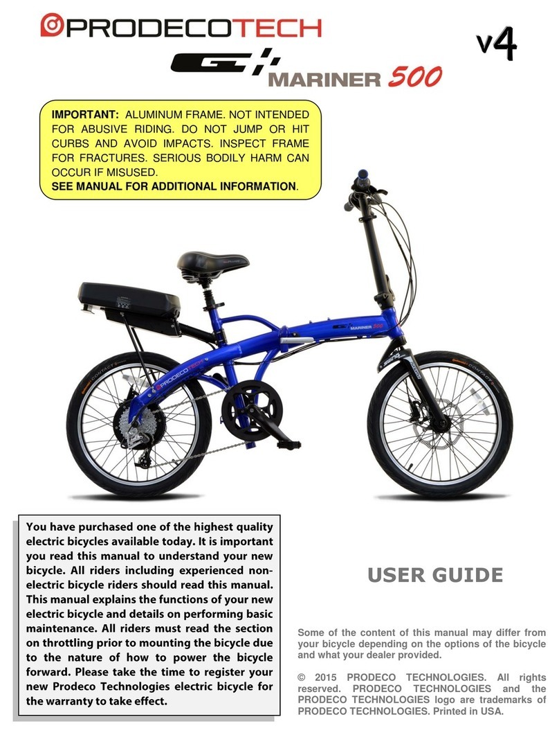 Prodeco Technologies Mariner 500 v4 User manual Prodeco Technologies Mariner 500 v4 User manual