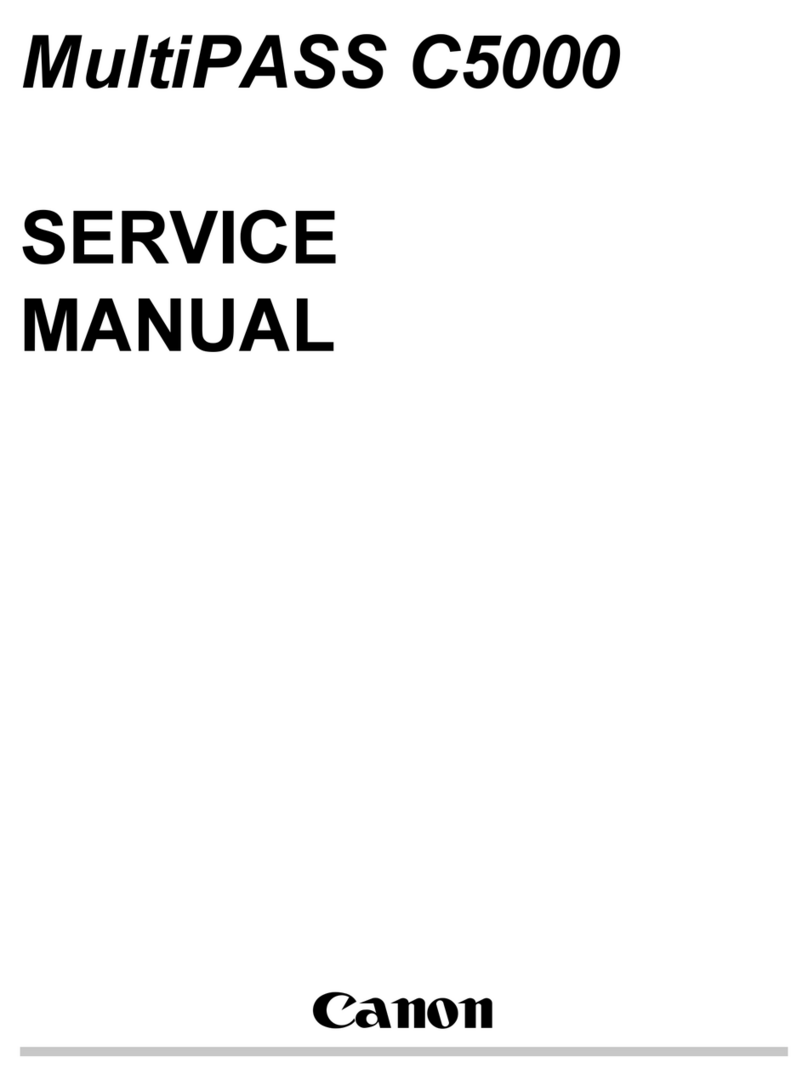Canon C5000 - MultiPASS Color Inkjet Printer Service manual Canon C5000 - MultiPASS Color Inkjet Printer Service manual