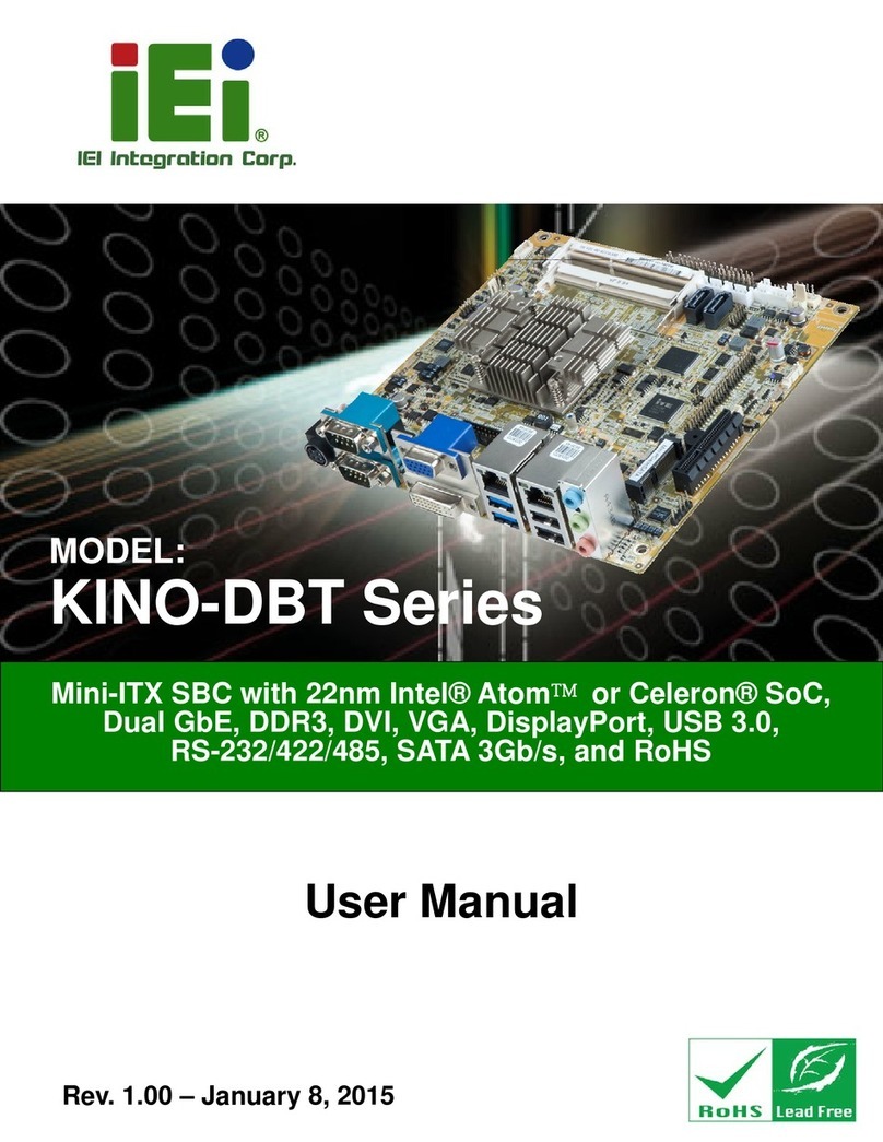 IEI Technology KINO-DBT Series User manual