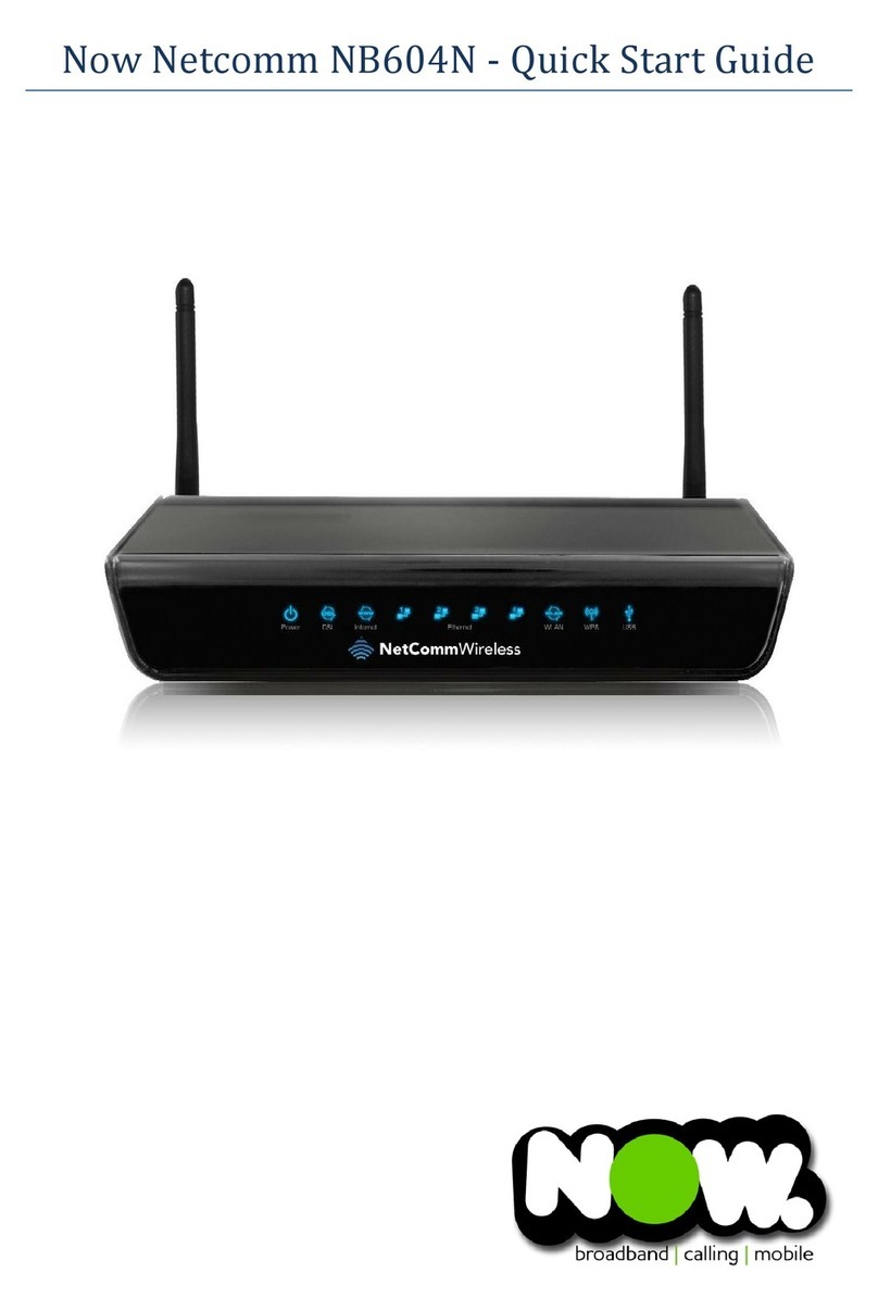 NetComm NB604N User manual