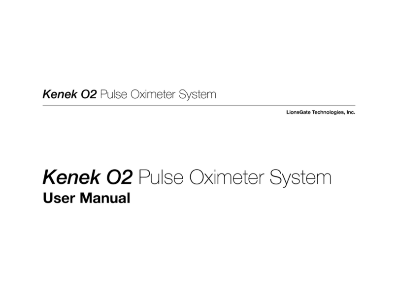 LionsGate Technologies Kenek O2 user manual LionsGate Technologies Kenek O2 user manual