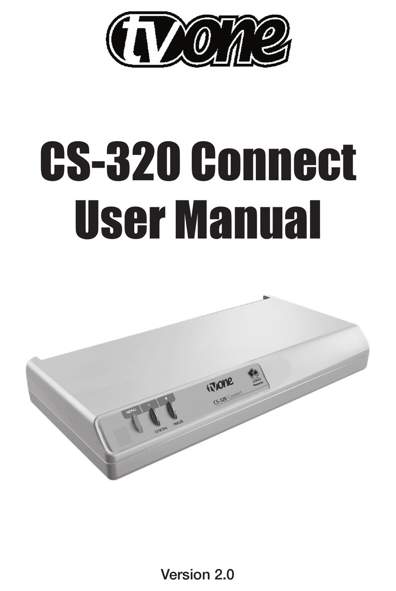 TV One CS-320 Connect user manual