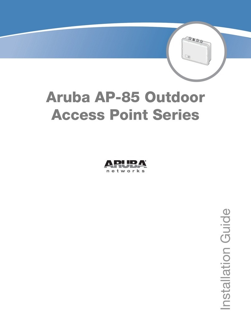 Aruba AP-85 User manual
