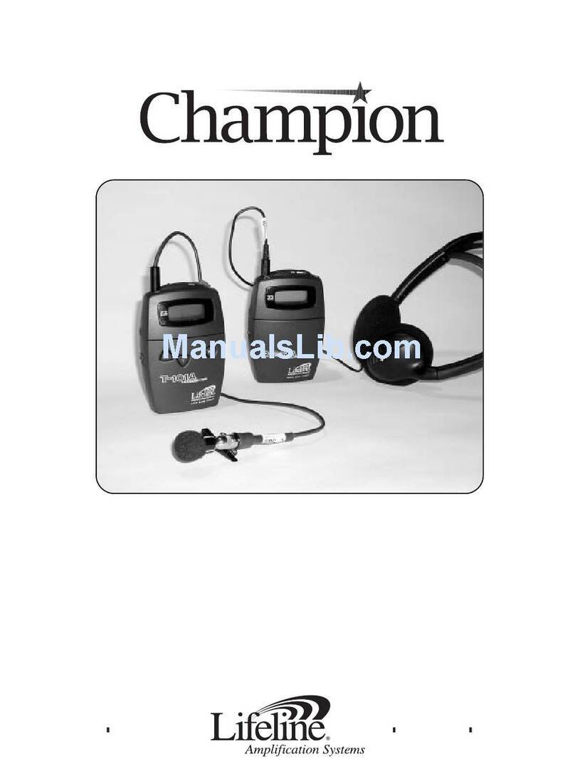 Lifeline Champion series user guide