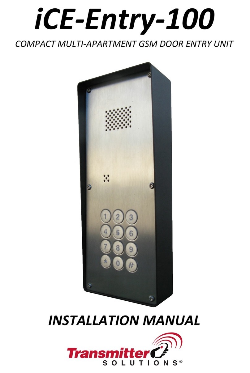 Transmitter Solutions iCE?Entry?100 installation manual