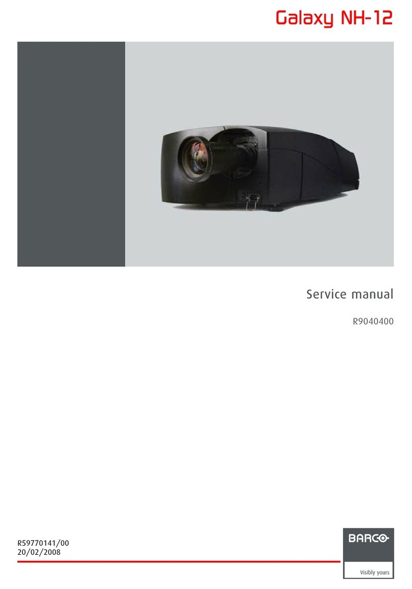 Barco Galaxy NH-12 User manual