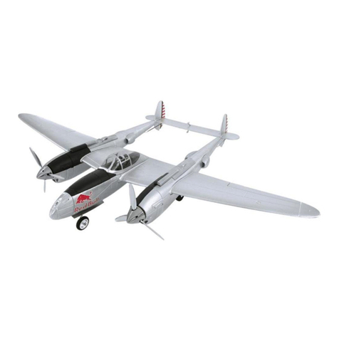 Hobbico FLITEWORK P-38 Lightning FLWA4120 User manual