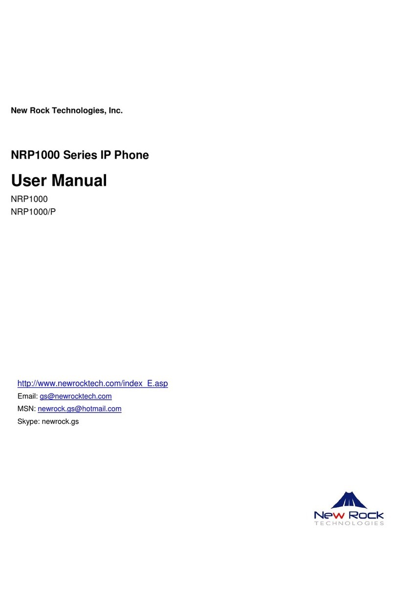 New Rock Technologies NRP1000 User manual